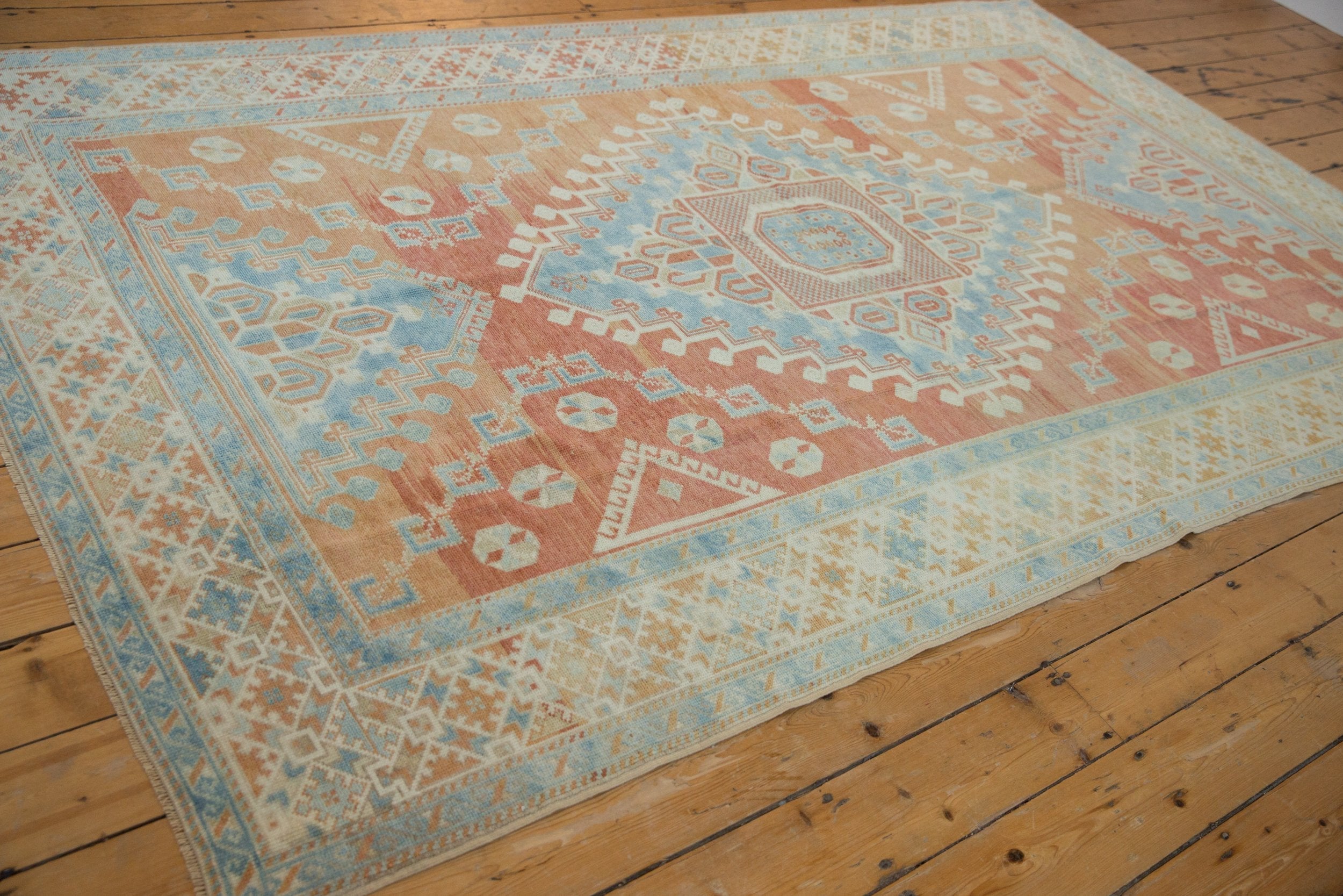 6x10 Vintage Distressed Oushak Carpet by Old New House® - product image 6 for Resin Society