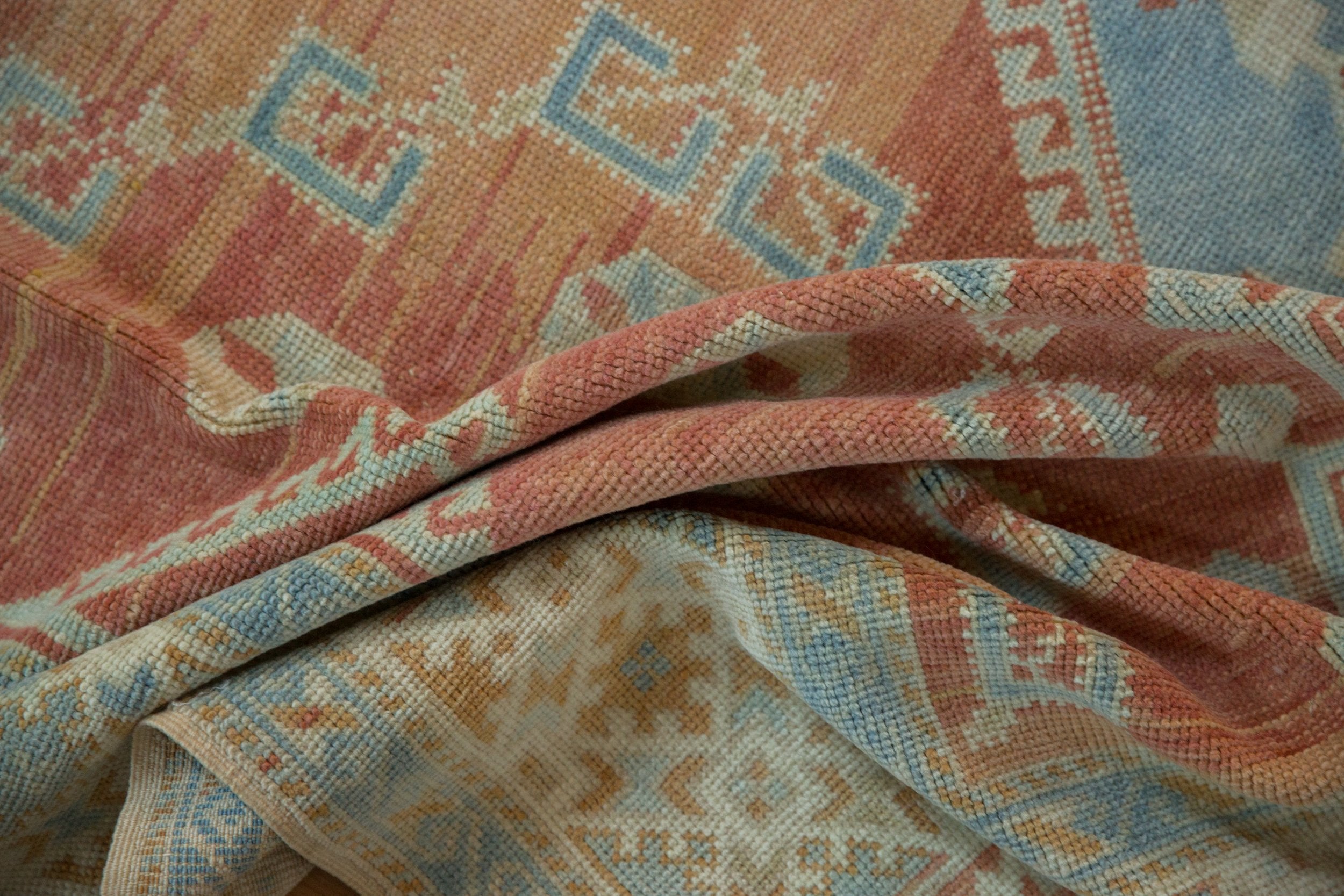 6x10 Vintage Distressed Oushak Carpet by Old New House® - product image 11 for Resin Society