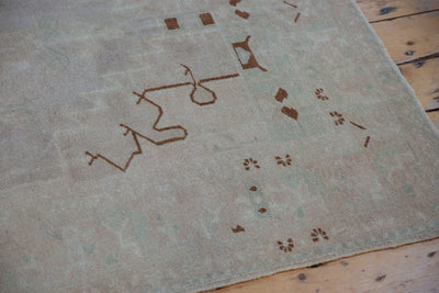 4.5x8 Vintage Distressed Oushak Rug by Old New House® - product image 6 for Resin Society