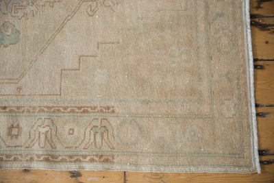 3.5x10.5 Vintage Distressed Oushak Rug Runner by Old New House® - product image 3 for Resin Society