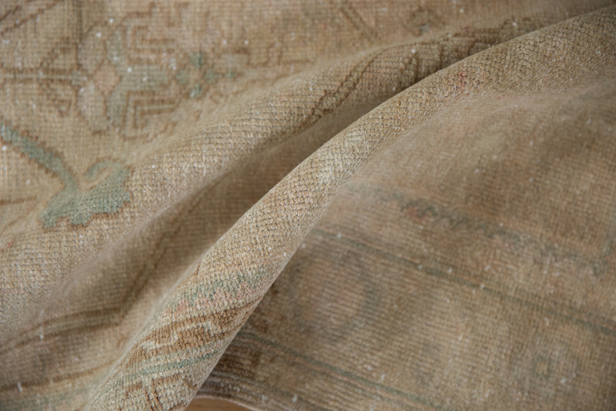 3.5x10.5 Vintage Distressed Oushak Rug Runner by Old New House® - product image 9 for Resin Society