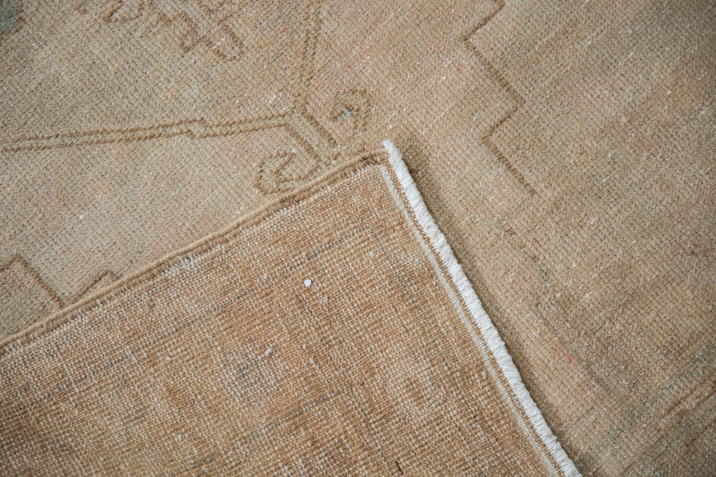 3.5x10.5 Vintage Distressed Oushak Rug Runner by Old New House® - product image 10 for Resin Society