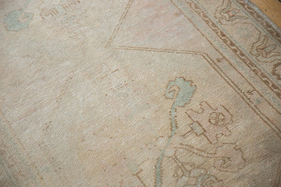 3.5x10.5 Vintage Distressed Oushak Rug Runner by Old New House® - product image 11 for Resin Society