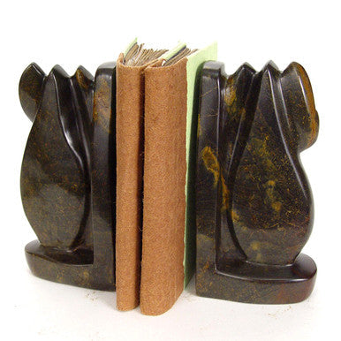 Elephant Stone Bookends (Pair) by Mbare Ltd - product image 4 for Resin Society