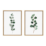 Sylvie Eucalyptus Framed Canvas Set by kateandlaurel - product image 17 for Resin Society