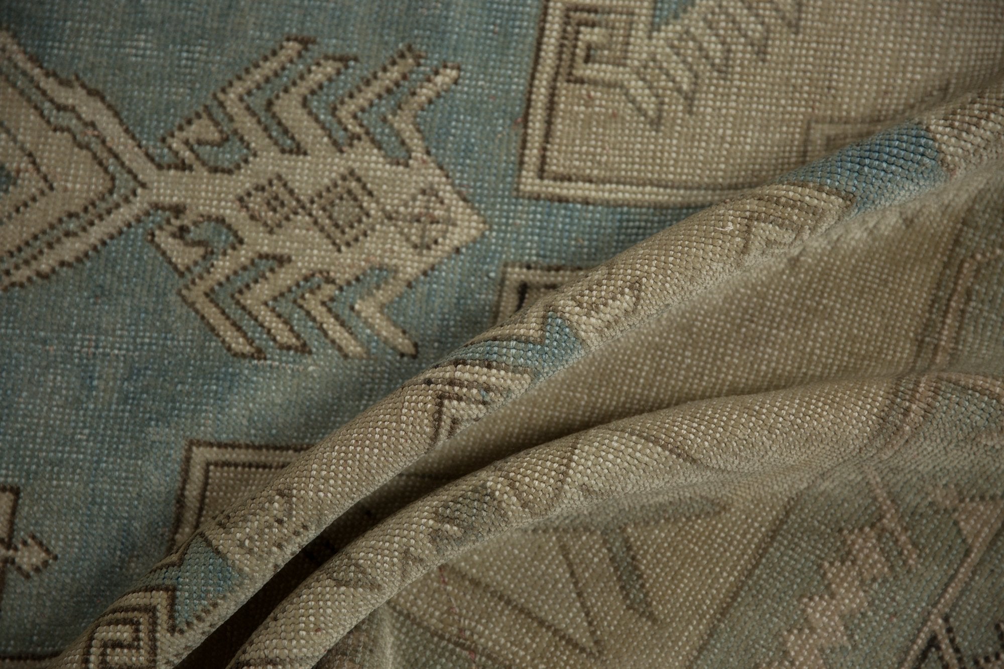 4.5x8.5 Vintage Distressed Oushak Rug by Old New House® - product image 8 for Resin Society