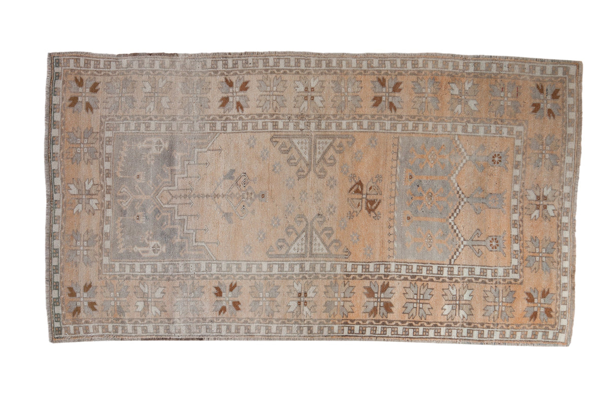 3.5x6 Vintage Distressed Oushak Rug by Old New House® - main product image for Resin Society
