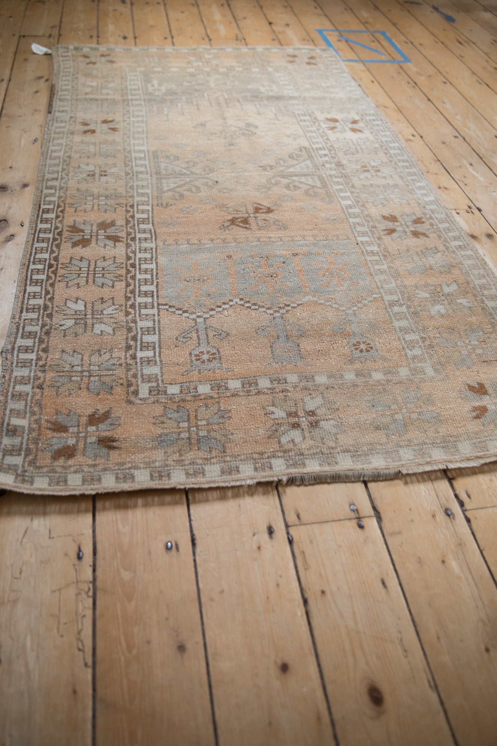 3.5x6 Vintage Distressed Oushak Rug by Old New House® - product image 7 for Resin Society
