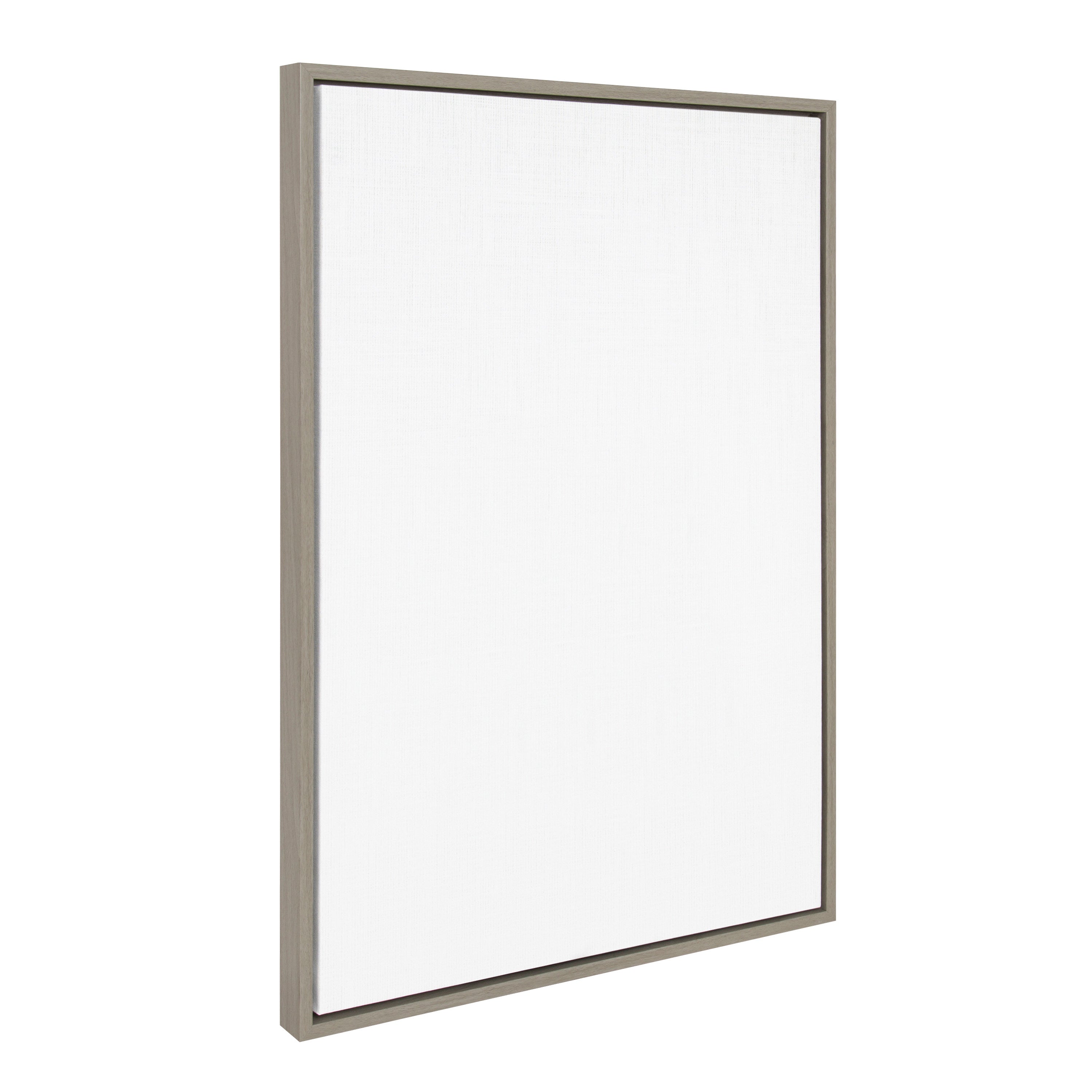 Sylvie Blank Framed Canvas 23x33
