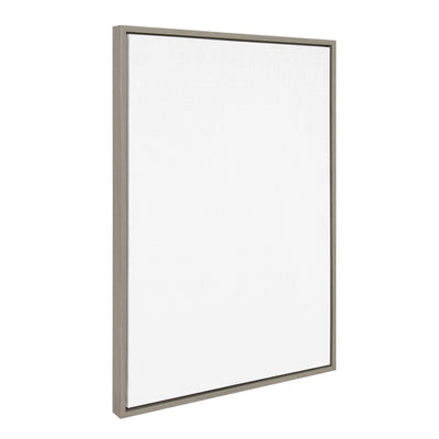 Sylvie Blank Framed Canvas 23x33