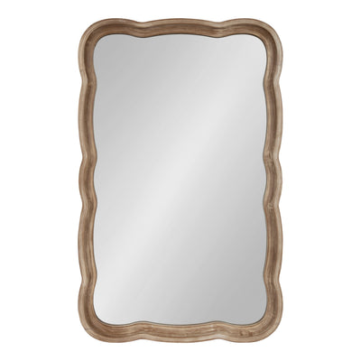 Hatherleigh Scallop Wood Wall Mirror