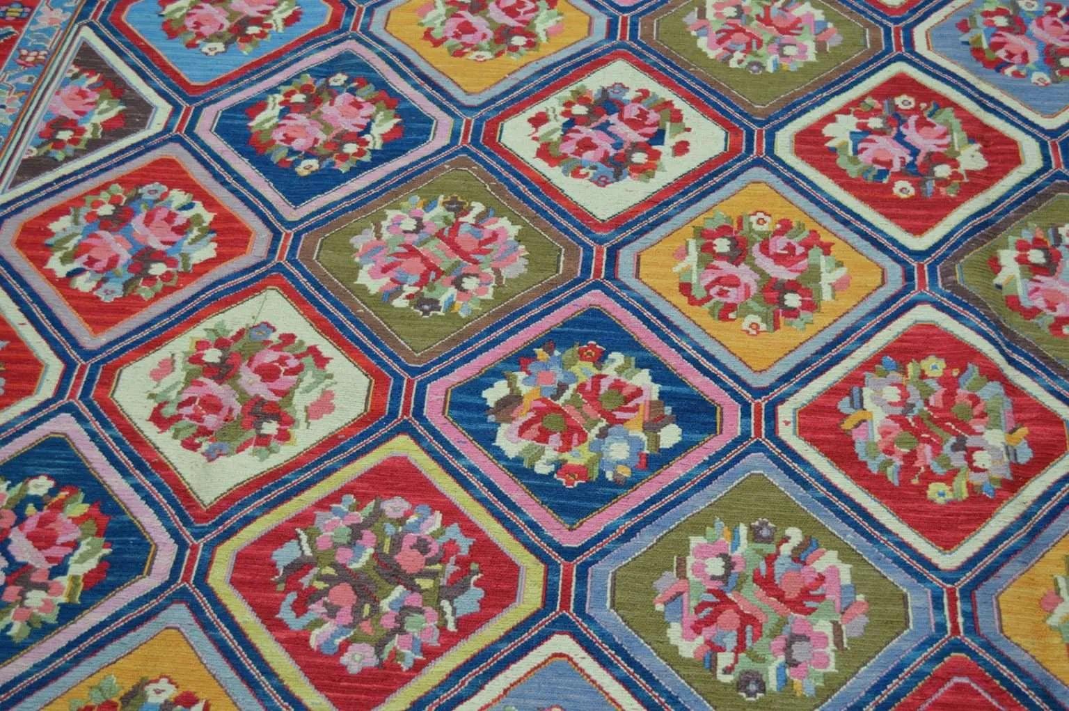 Handwoven Nourison Soumak SK43 Multicolor Area Rug – 8'5" x 11'7" – by Rugistan - product image 6 for Resin Society