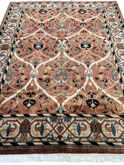 William Morris Hand-Knotted Wool Luxury Handmade Rug - 7'10" x 9'10" by Rugistan - product image 2 for Resin Society