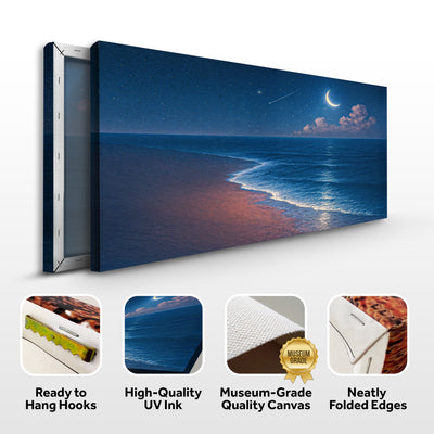 Beach Shoreline Coastal Wall Art V by Tailored Canvases - product image 8 for Resin Society