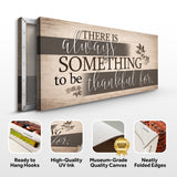 Something To Be Thankful Faith Wall Sign by Tailored Canvases - product image 8 for Resin Society