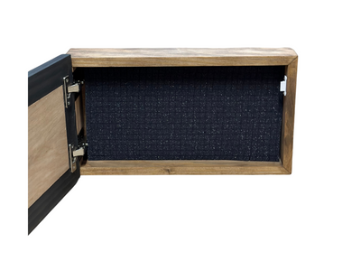 Sunflower Wall-Mounted Secure Gun Cabinet by Bellewood Designs - product image 3 for Resin Society