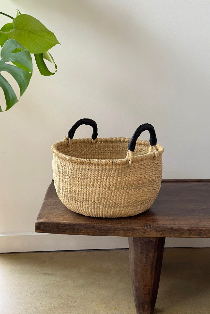 Plump and Pleasing Everything Basket - Natural by Mbare Ltd - main product image for Resin Society