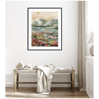 Framed Art Neutral Landscape 03 by Annie Quigley