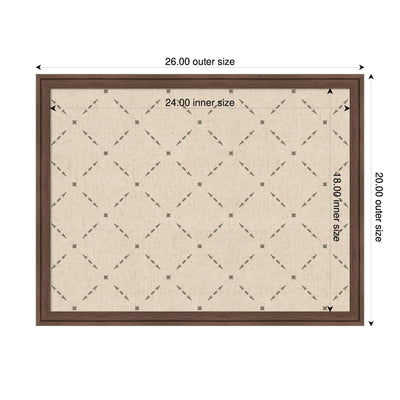 Pinboard Green Lattice Print