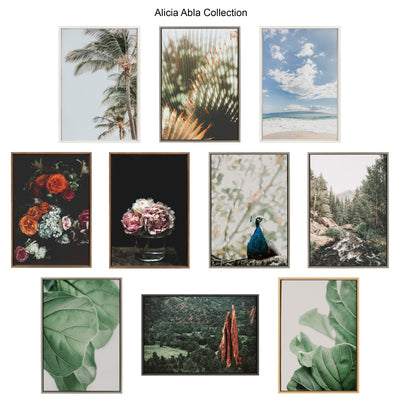 Sylvie Palm Trees Framed Canvas by Alicia Abla by kateandlaurel - product image 6 for Resin Society