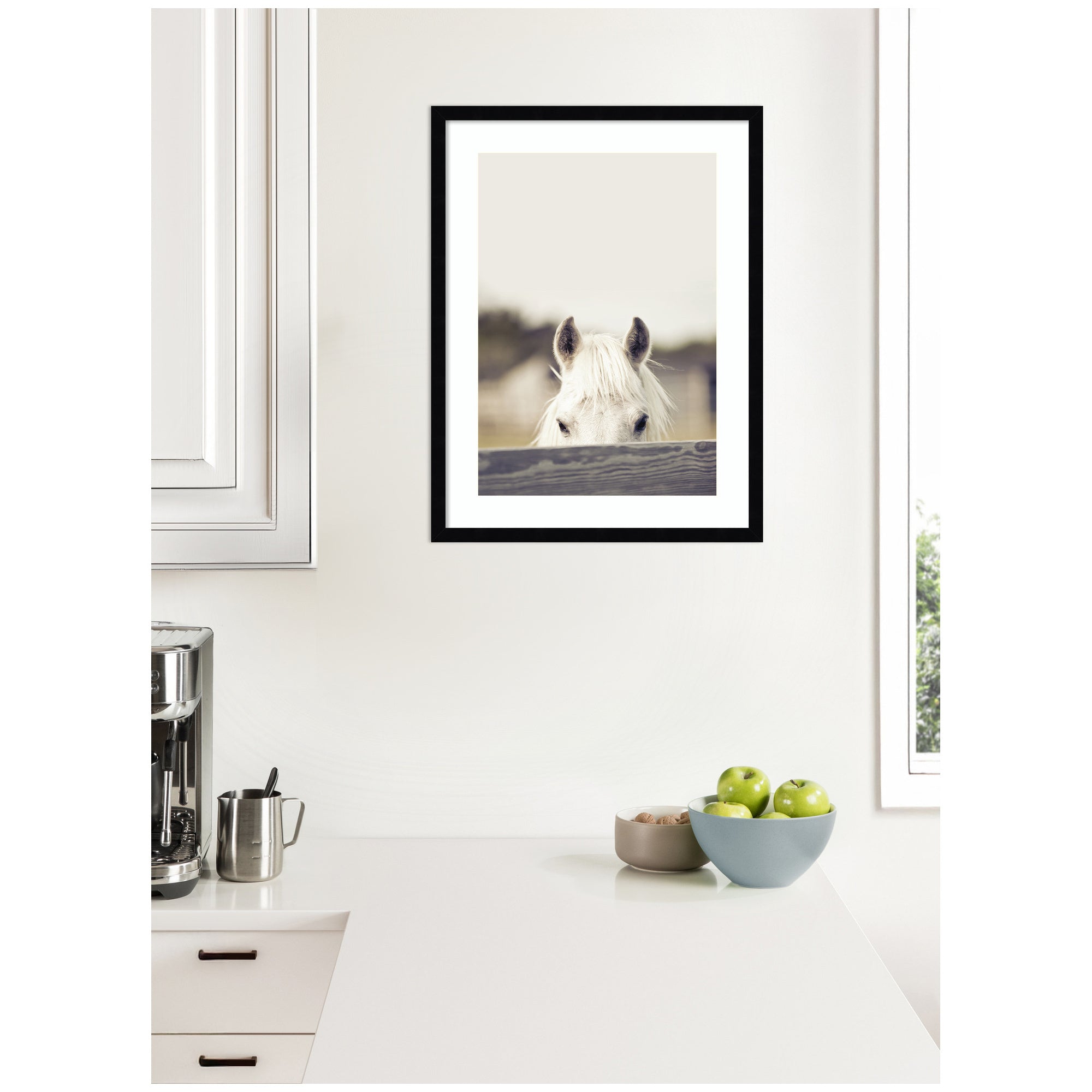 Equine Crop by Robert Cadloff Framed Wall Art Print