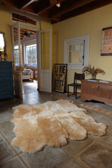 8-Pelt Irregular Area Rug by Homelosophy