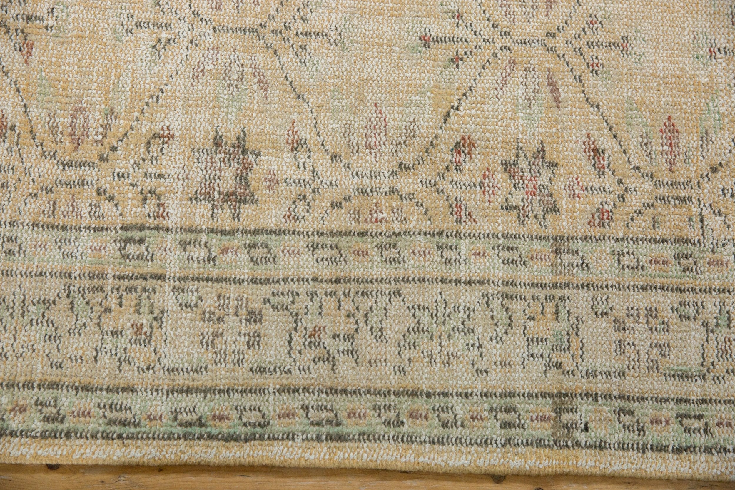 5.5x9 Vintage Distressed Oushak Carpet