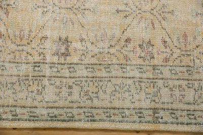 5.5x9 Vintage Distressed Oushak Carpet