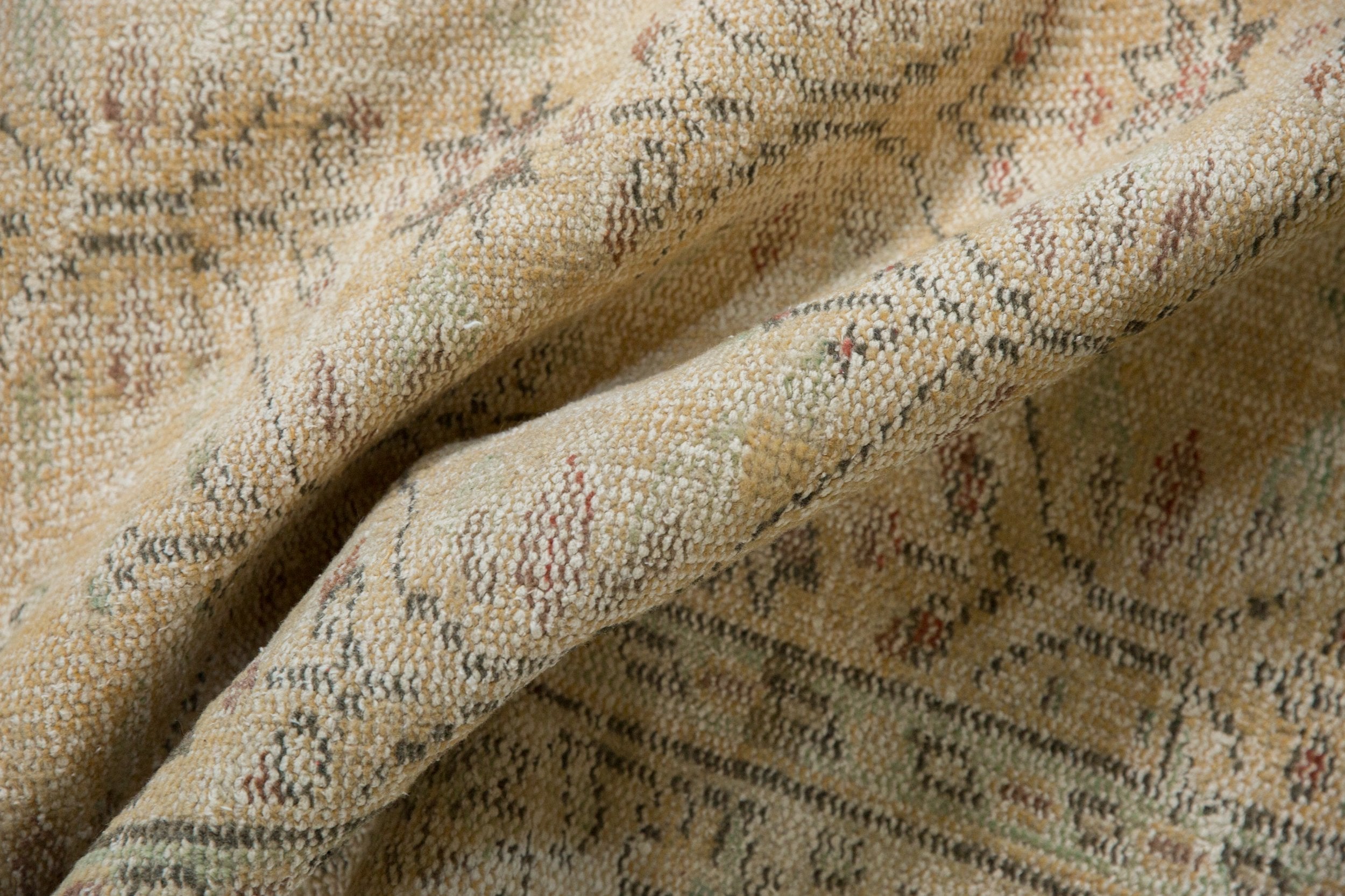 5.5x9 Vintage Distressed Oushak Carpet