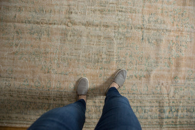 6x9.5 Vintage Distressed Oushak Carpet