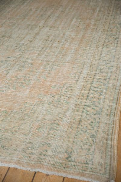 6x9.5 Vintage Distressed Oushak Carpet