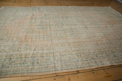 6x9.5 Vintage Distressed Oushak Carpet