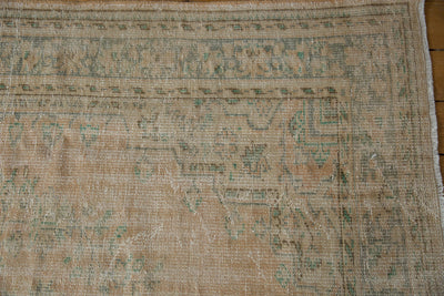 6x9.5 Vintage Distressed Oushak Carpet