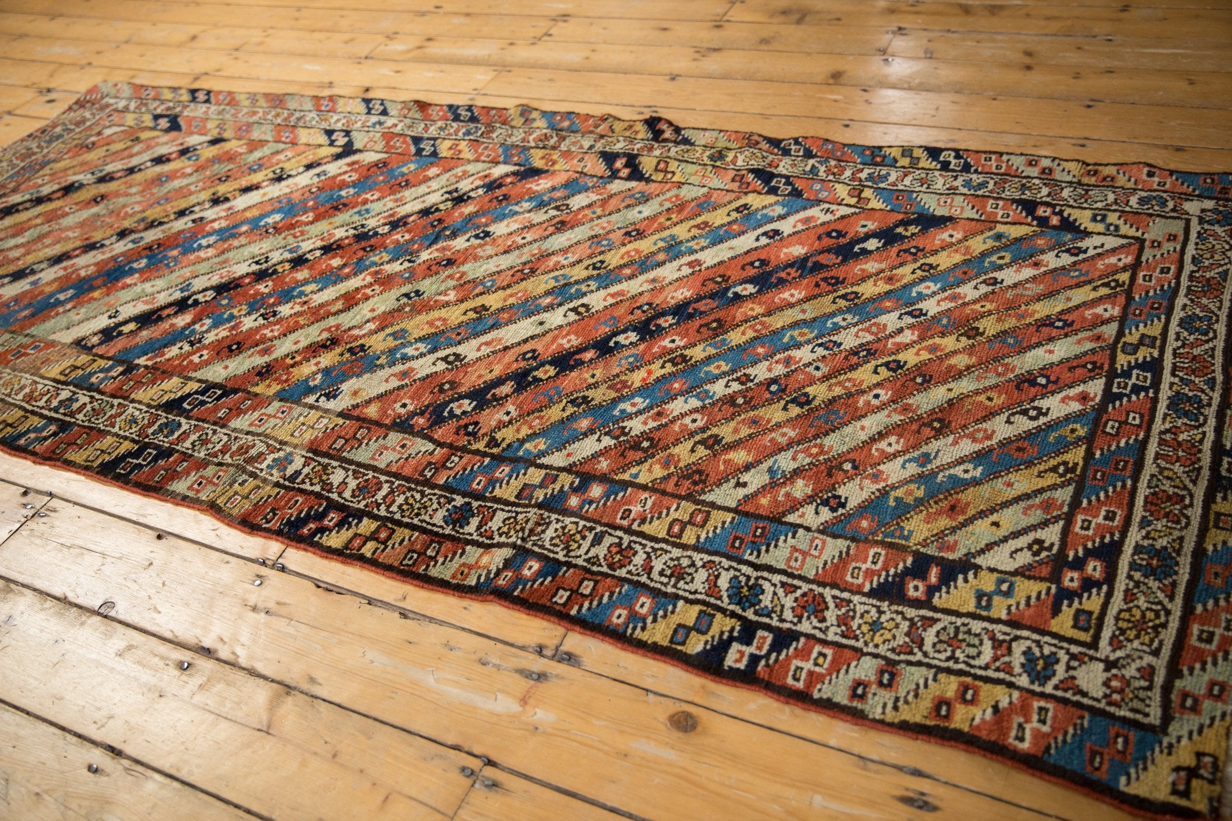3.5x8.5 Antique Kurdish Rug Runner by Old New House® - product image 9 for Resin Society