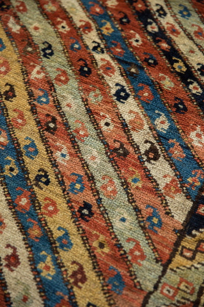 3.5x8.5 Antique Kurdish Rug Runner by Old New House® - product image 11 for Resin Society