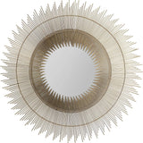 Wall Mirror Snowflake Ø102cm by DEKOR - main product image for Resin Society