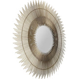 Wall Mirror Snowflake Ø102cm by DEKOR - product image 6 for Resin Society
