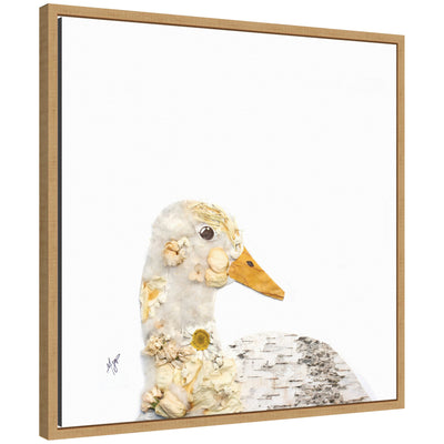 Duck No.
2 Framed Canvas Wall Art Print by Madeline Jeppesen