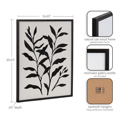 Gallery Modern Botanical Matisse Inspired Silhouette Print by The Creative Bunch Studio