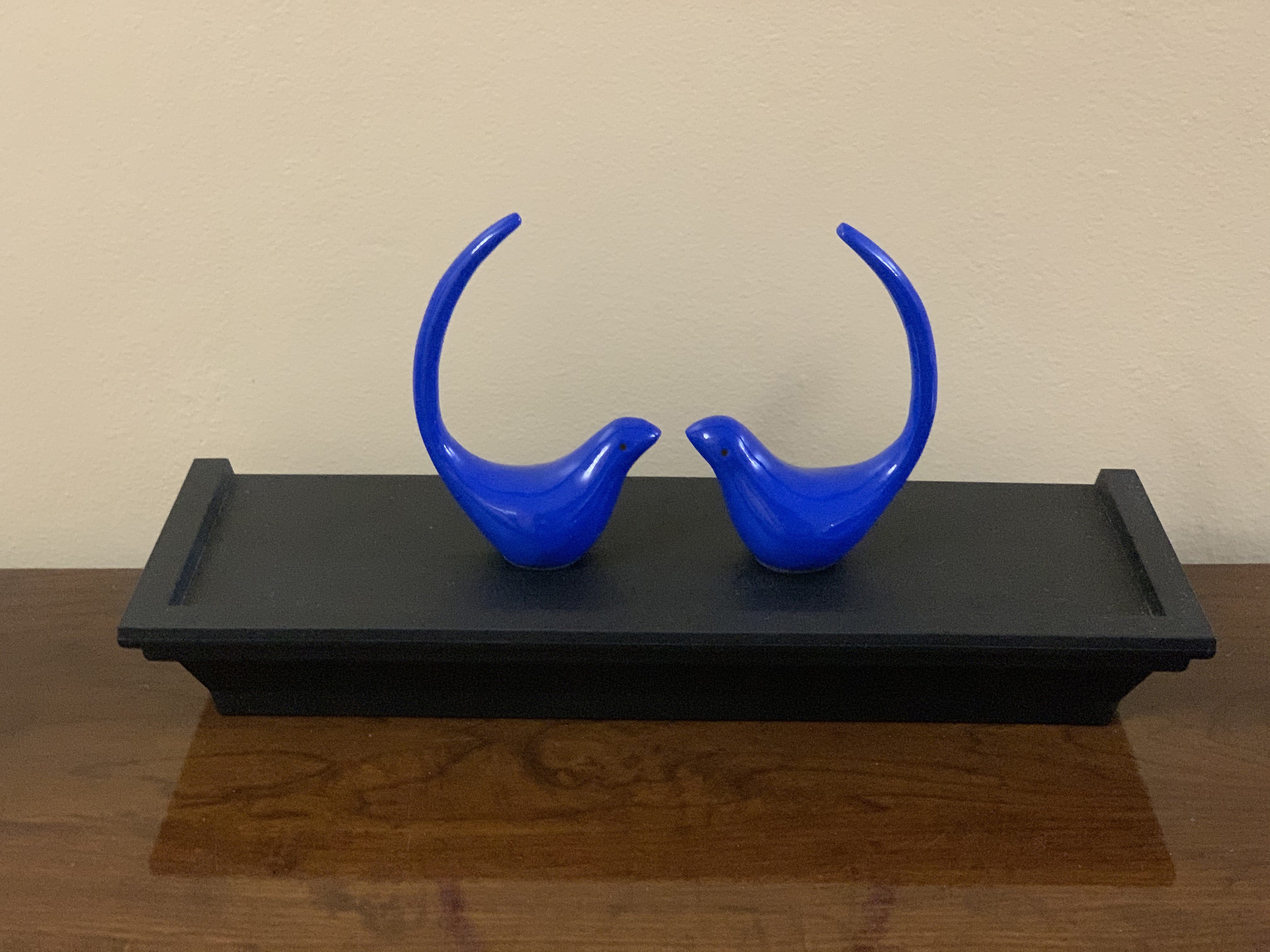 Vibhsa Blue Bird Figurines of Health and Happiness