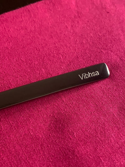Vibhsa Black Silverware Dinner Fork Flatware set of 6