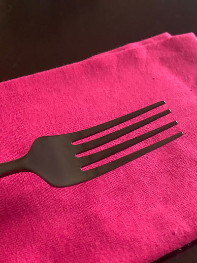 Black Stainless Steel Flatware 36 PC Set-Dinner knives by Vibhsa - product image 2 for Resin Society