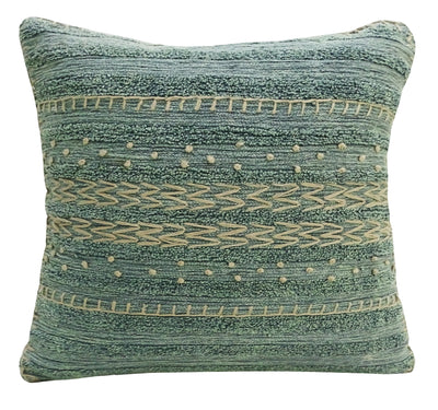 20"X20" Embroidery Throw Pillow for Couch