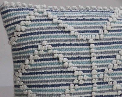 Modern Handwoven 14"X 24" Throw Pillow