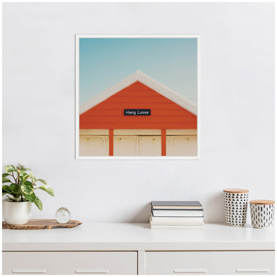 Hang Loose by Laura Evans Framed Canvas Wall Art Print