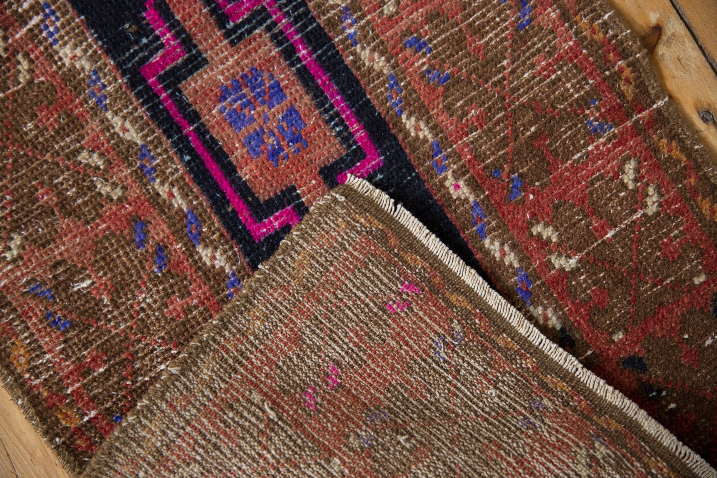 2x3.5 Vintage Distressed Oushak Rug by Old New House® - product image 7 for Resin Society