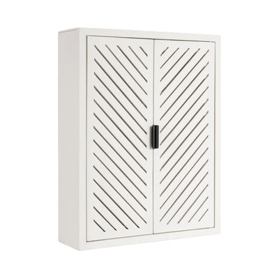 Mezzeta Tall Wood Bath Cabinet