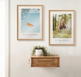 Blake Be A Goldfish Framed Printed Glass by The Creative Bunch Studio by kateandlaurel - product image 6 for Resin Society