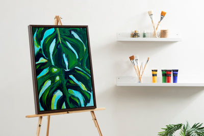 Sylvie Blank Framed Canvas 18x24