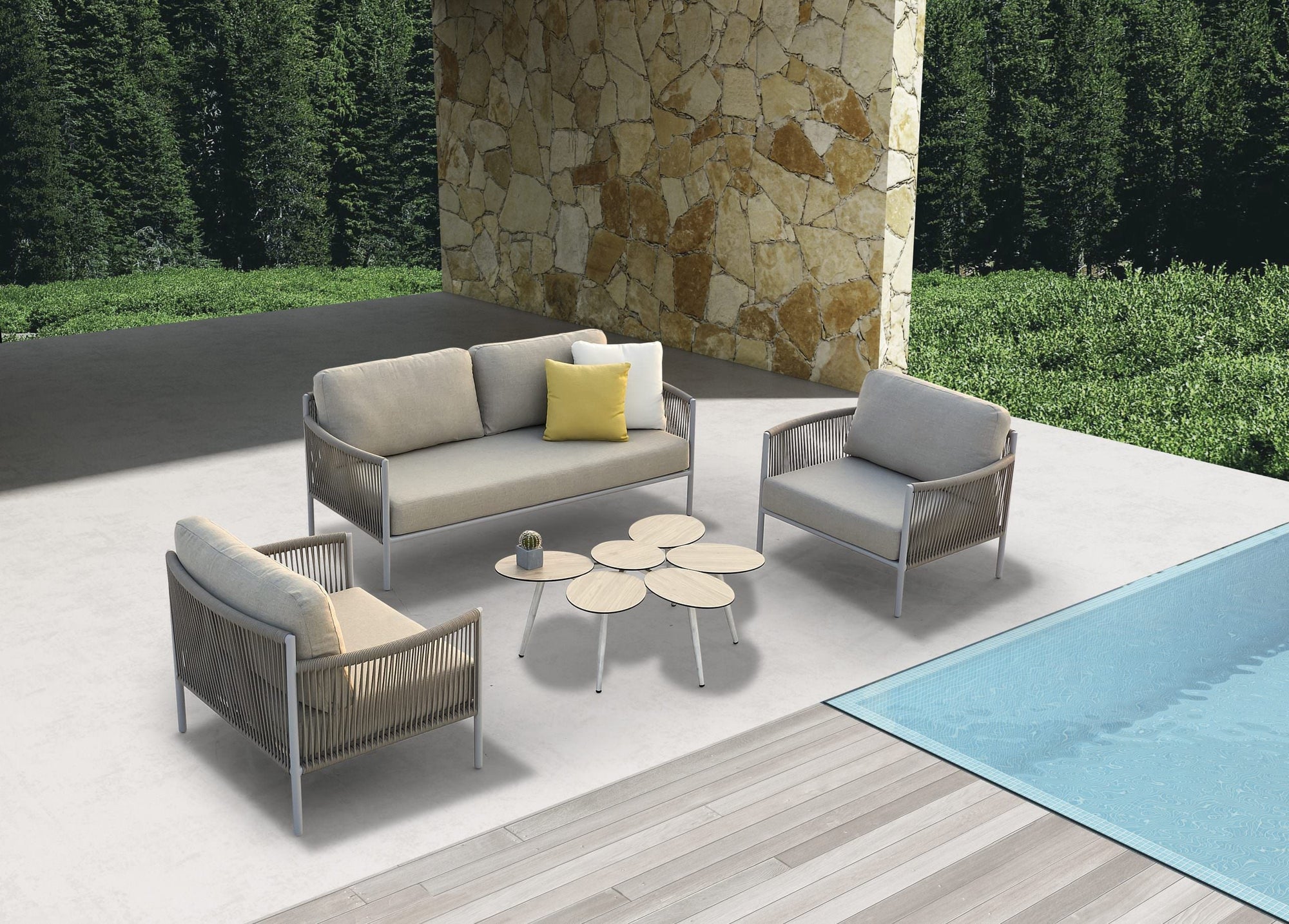Catalina 4-Piece Outdoor Collection by DEKOR - product image 9 for Resin Society